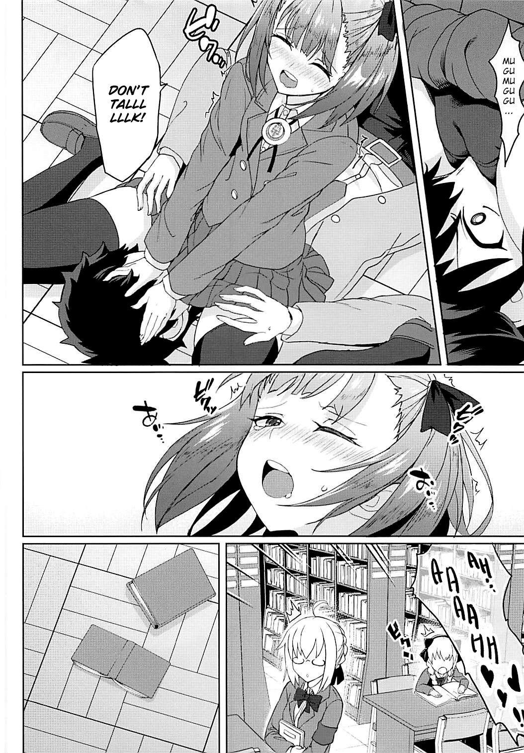 Hentai Manga Comic-Throbbing Chaldea Academy-Read-5